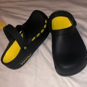 Black and Yellow Men's Sandals